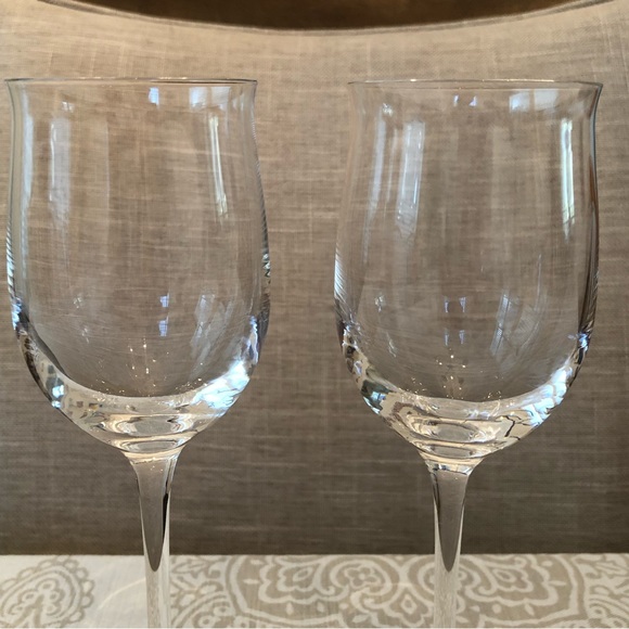 2 Wine Glasses Cordials Crystal Port Sauternes - Picture 2 of 8